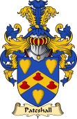 English Coat of Arms (v.23) for the family Pateshall