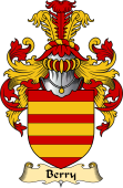 English Coat of Arms (v.23) for the family Berry