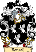 English or Welsh Family Coat of Arms (v.23) for Randall (1583)