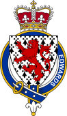 Families of Britain Coat of Arms Badge for: Edwards (Wales)