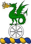 Family crest from Scotland for Somerville (Baron Somerville)