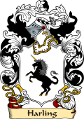 English or Welsh Family Coat of Arms (v.23) for Harling (Suffolk)