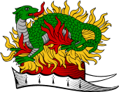 Family crest from Scotland for Douglas (Moray)