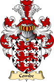 English Coat of Arms (v.23) for the family Combe