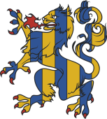 Heraldic Panther Paly