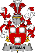 Irish Coat of Arms for Redman