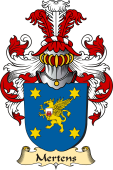 v.23 Coat of Family Arms from Germany for Mertens