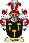 v.23 Coat of Family Arms from Germany for Fragner