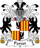 Italian Coat of Arms for Pavesi