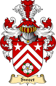 English Coat of Arms (v.23) for the family Sweet