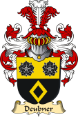 v.23 Coat of Family Arms from Germany for Deubner