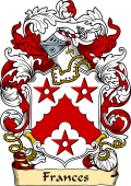 English or Welsh Family Coat of Arms (v.23) for Frances (Somersetshire)