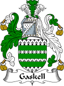 English Coat of Arms for the family Gaskell