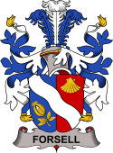 Swedish Coat of Arms for Forsell or Forselles