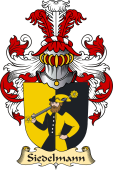 v.23 Coat of Family Arms from Germany for Siedelmann