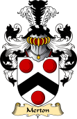 Scottish Family Coat of Arms (v.23) for Mertoun or Merton