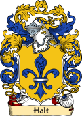 English or Welsh Family Coat of Arms (v.23) for Holt