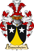 v.23 Coat of Family Arms from Germany for Dossenheim