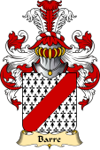 French Family Coat of Arms (v.23) for Barre