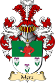v.23 Coat of Family Arms from Germany for Merz