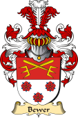 v.23 Coat of Family Arms from Germany for Bewer