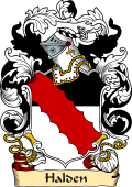 English or Welsh Family Coat of Arms (v.23) for Halden (Halden, Kent)