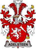 Coat of arms used by the Danish family Adelsteen