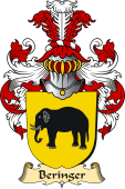 v.23 Coat of Family Arms from Germany for Beringer