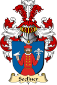 v.23 Coat of Family Arms from Germany for Soellner
