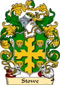 English or Welsh Family Coat of Arms (v.23) for Stowe (Newton, Lincolnshire)