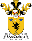 Coat of Arms from Scotland for MacCasland or Cousland