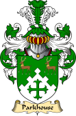 English Coat of Arms (v.23) for the family Parkhouse