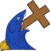 Fish (Demi) Devouring Cross