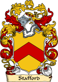 English or Welsh Family Coat of Arms (v.23) for Stafford
