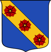 Italian Family Shield for Rosa