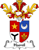 Coat of Arms from Scotland for Hamil