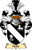 English Coat of Arms (v.23) for the family Hollis