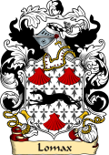 English or Welsh Family Coat of Arms (v.23) for Lomax (Westminster)