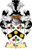 Irish Family Coat of Arms (v.23) for Roe