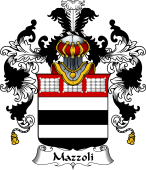 Italian Family Coat of Arms (v.25b) Mazzoli