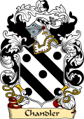 English or Welsh Family Coat of Arms (v.23) for Chandler (London)