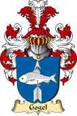 v.23 Coat of Family Arms from Germany for Gogel