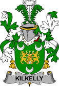 Irish Coat of Arms for Kilkelly or Killikelly