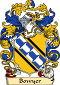 English or Welsh Family Coat of Arms (v.23) for Bowyer (London)