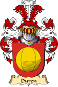 v.23 Coat of Family Arms from Germany for Duren