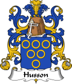 Coat of Arms from France for Husson