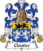 Coat of Arms from France for Cloutier (le)