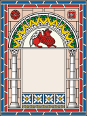 Stained Glass Bookplate