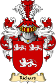 Welsh Family Coat of Arms (v.23) for Richard (AP CADWALADR)