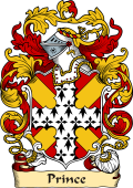 English or Welsh Family Coat of Arms (v.23) for Prince (Shrewsbury and Shropshire)